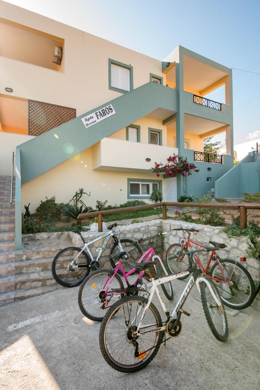 Faros Apartments Xerokampos  Eksteriør billede