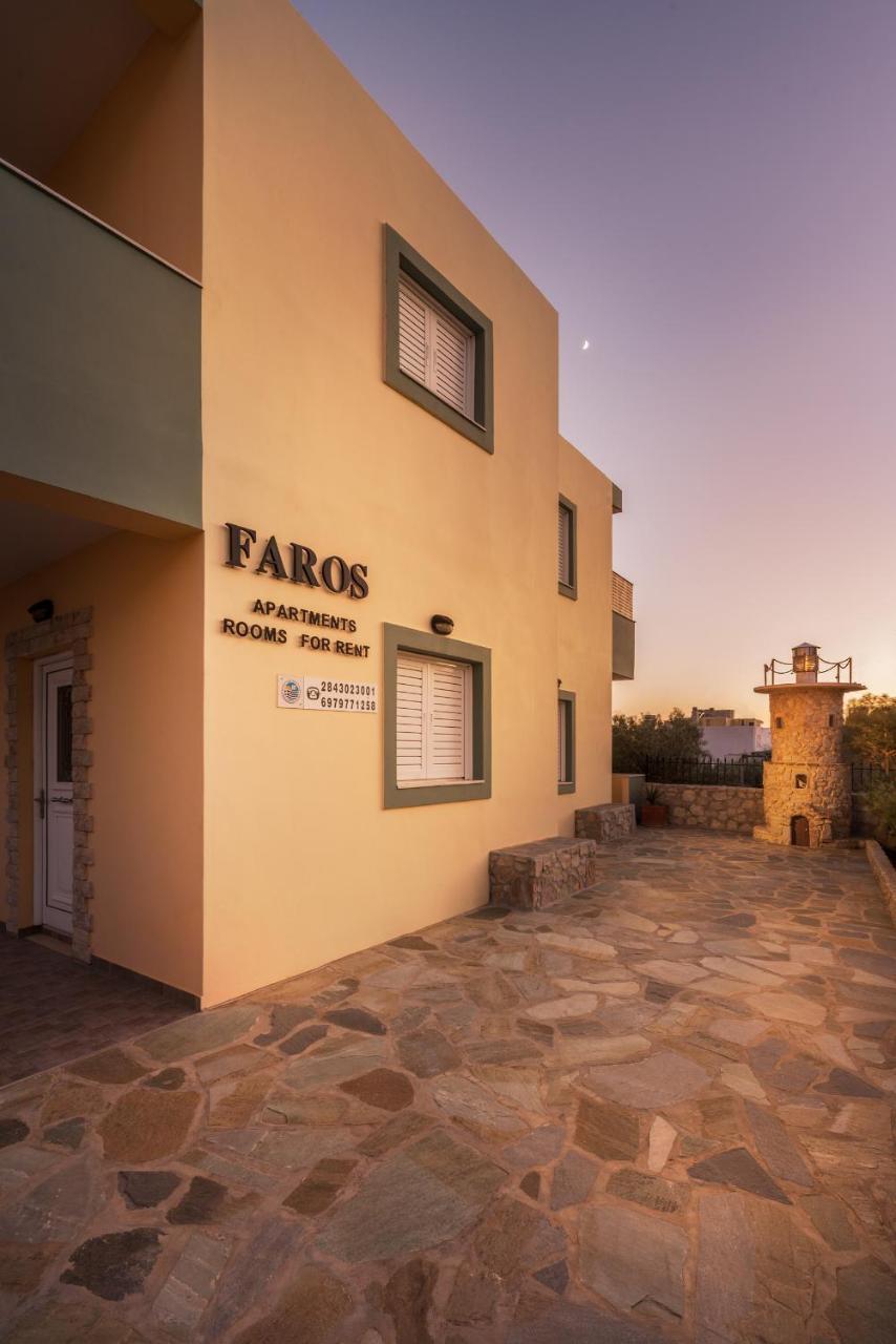 Faros Apartments Xerokampos  Eksteriør billede