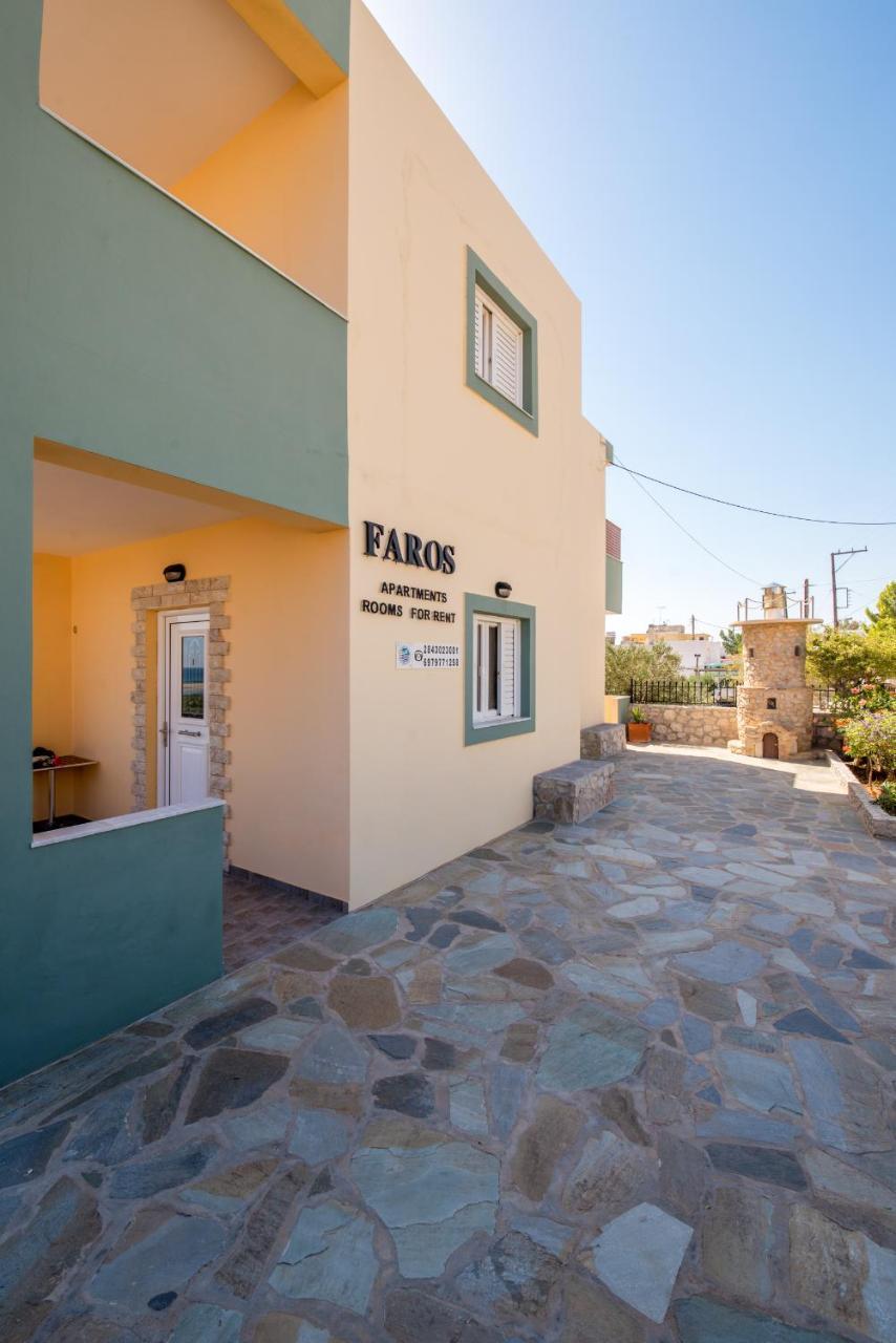 Faros Apartments Xerokampos  Eksteriør billede