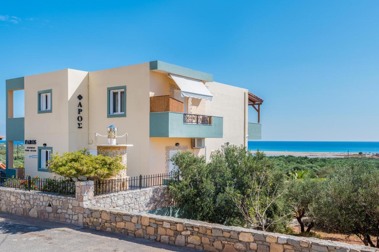 Faros Apartments Xerokampos  Eksteriør billede